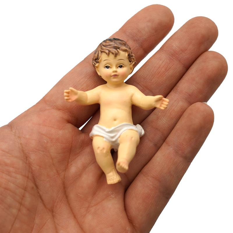 6cm/10cm/15cm Baby Jesus Doll  - Resin Art Baby ulasan dan harga