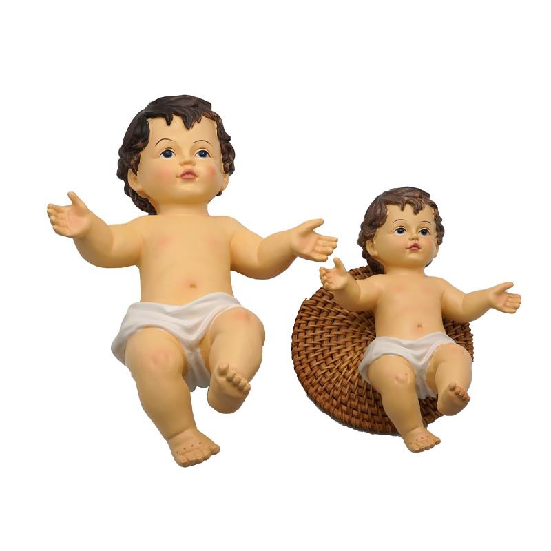 6cm/10cm/15cm Baby Jesus Doll  - Resin Art Baby ulasan dan harga