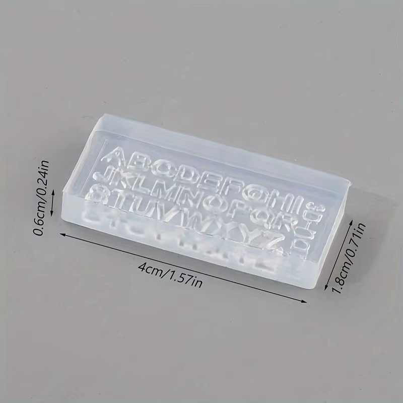 3D A-Z Letter & 0-9 Number Nai - Resin Art Zone ulasan dan harga