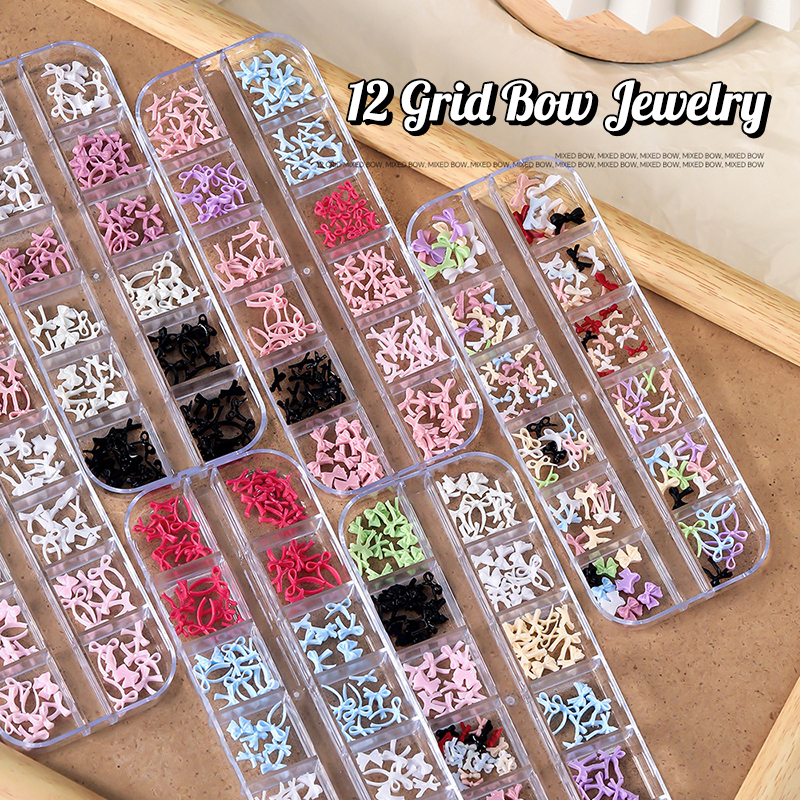 12 Grid Multiple Colors Bowkno - Resin Art And Decor ulasan dan harga