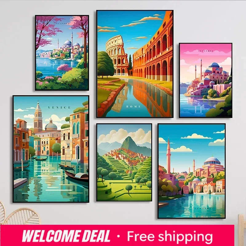 2026 Cities From The World Glo - Resin Art World ulasan dan harga