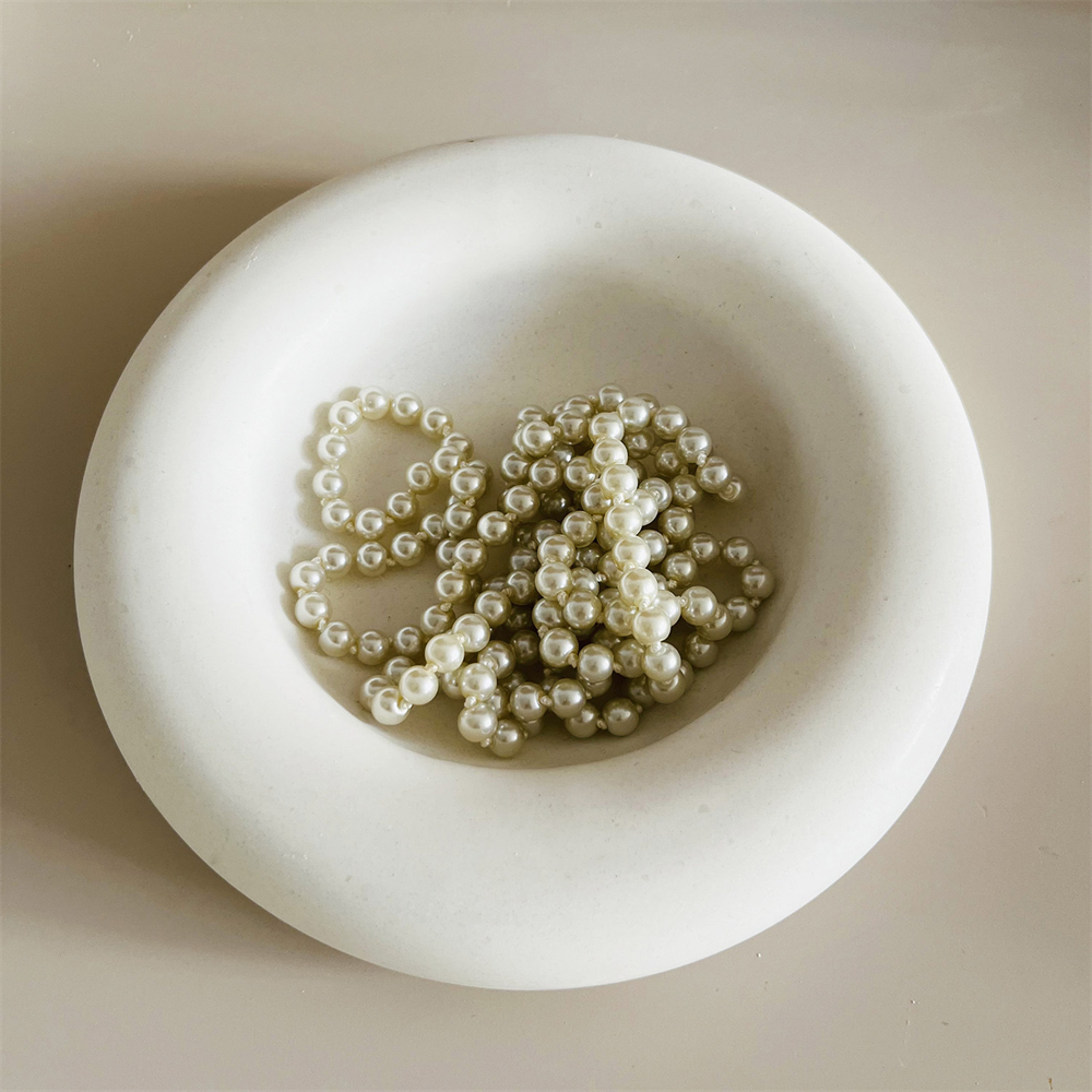 Large Round Dish Concrete Ceme - Resin Art Table ulasan dan harga