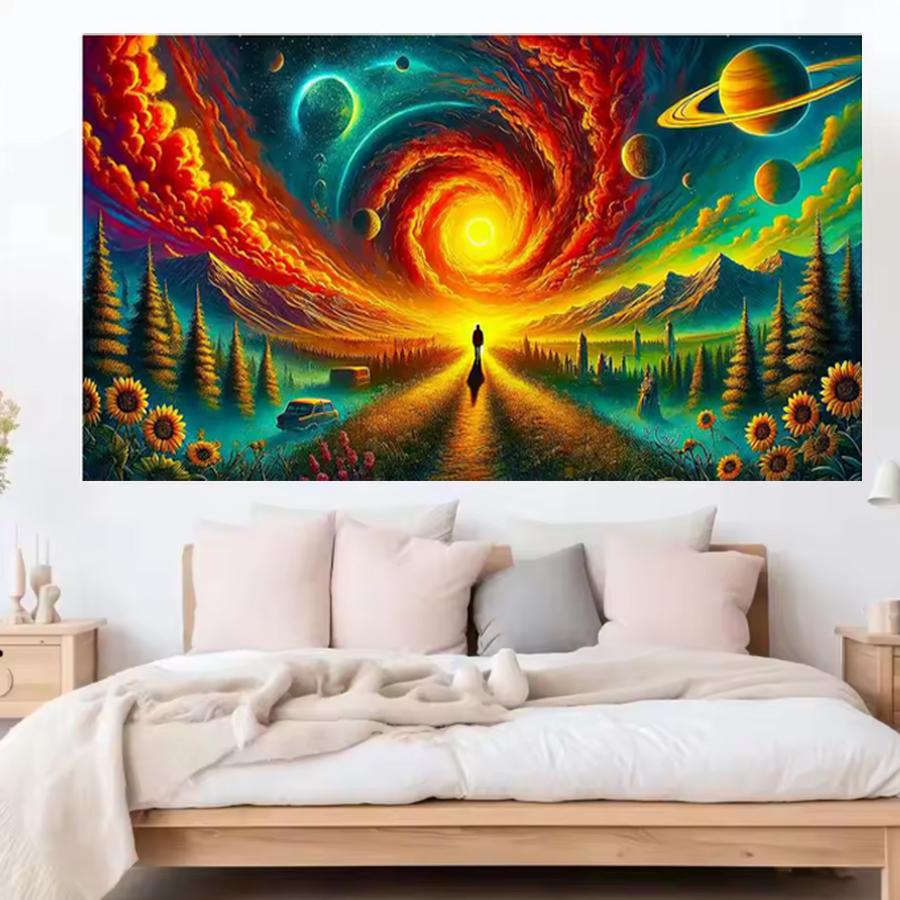 5D Diy Diamond Painting Fantas - Resin Art World ulasan dan harga
