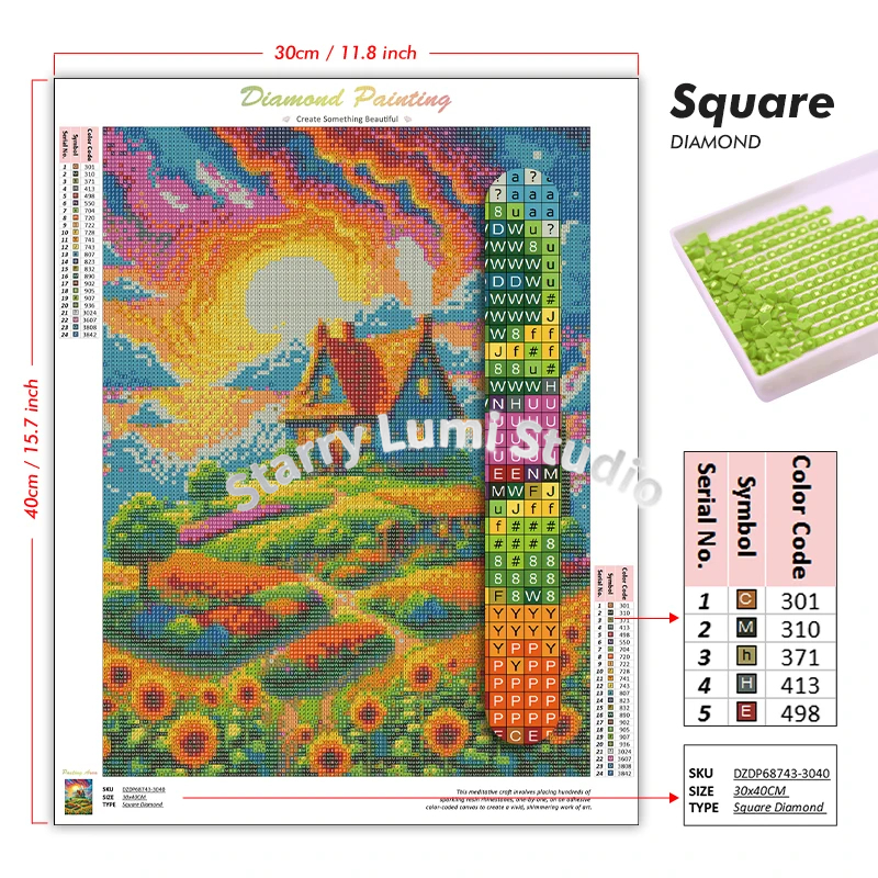 Hatsune Miku Diamond painting  - Resin Art Kit ulasan dan harga