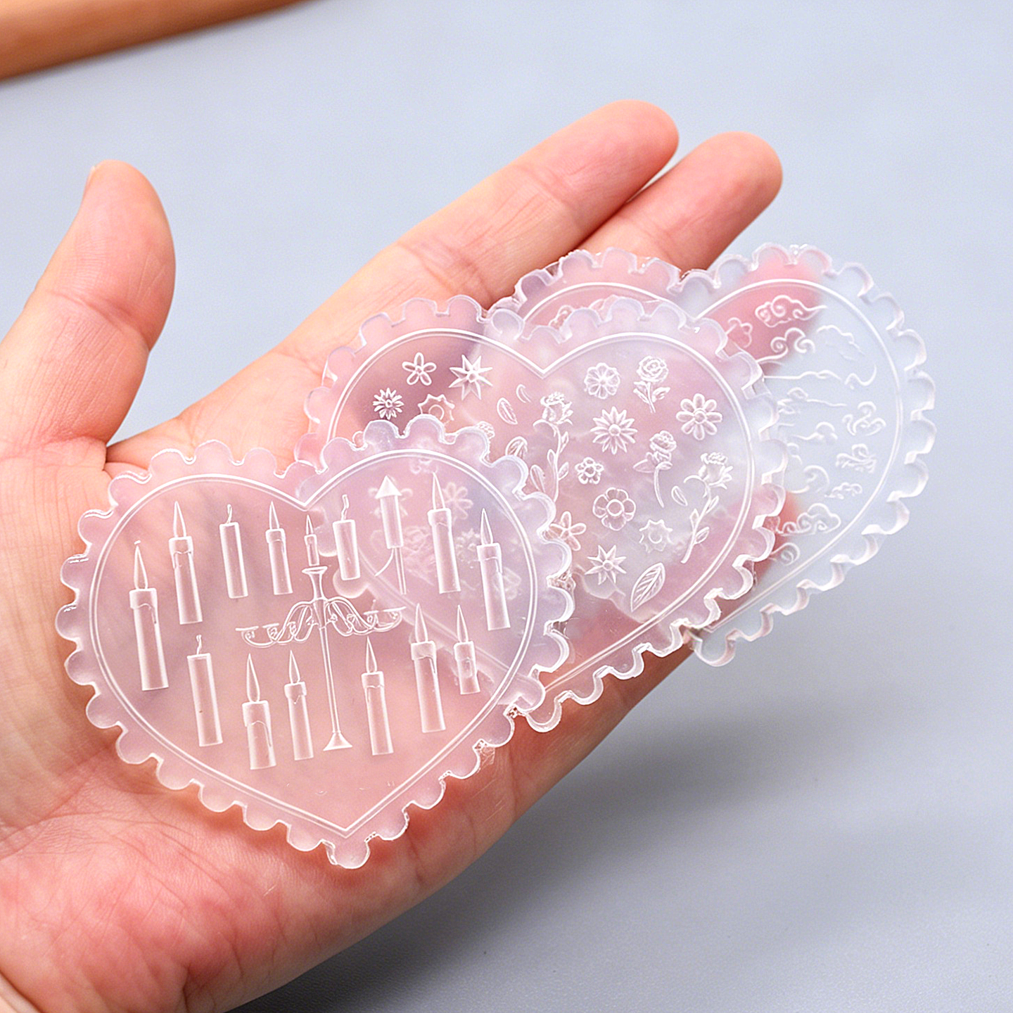 Mini Silicone Mold, Flower Clo - Resin Art And Design ulasan dan harga