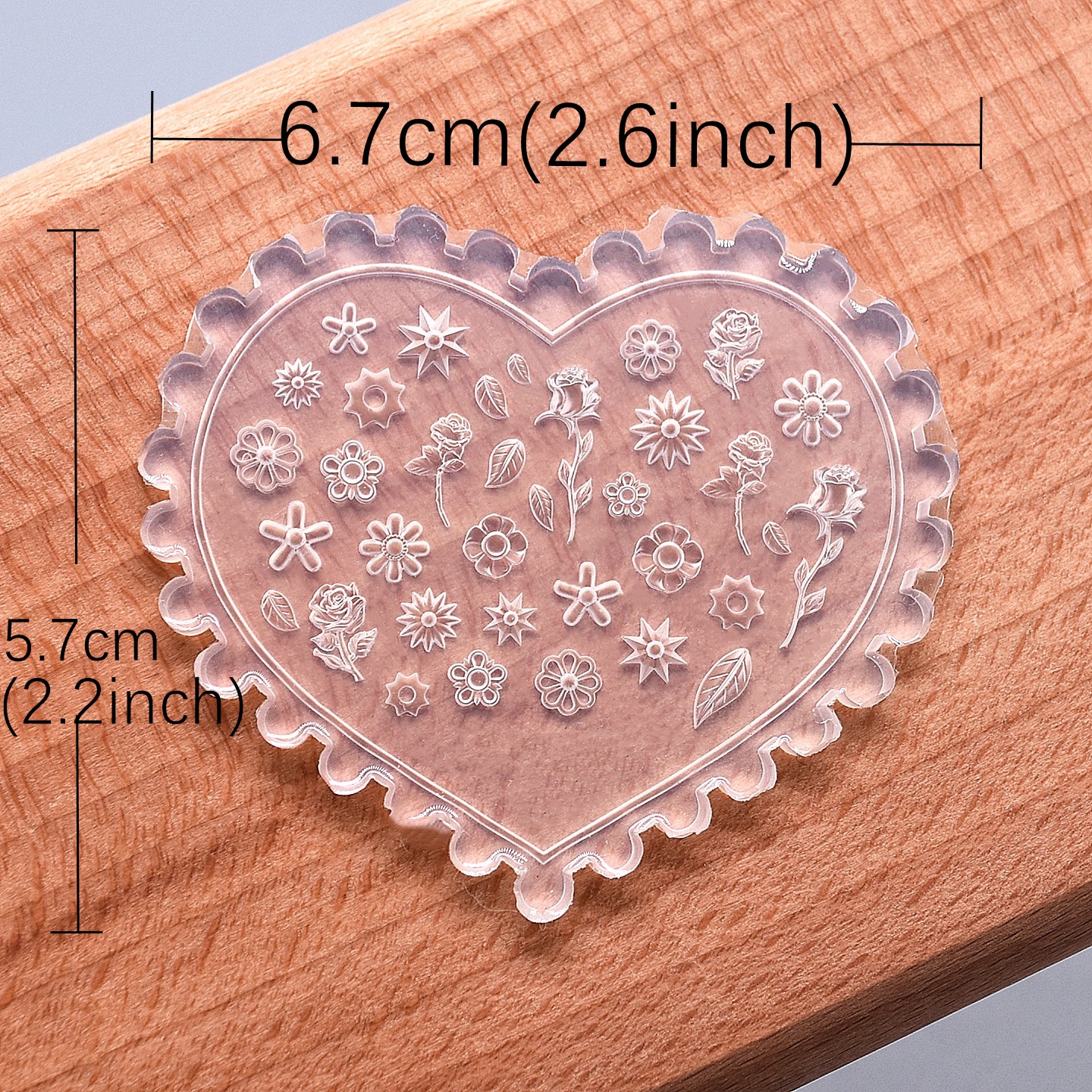 Mini Silicone Mold, Flower Clo - Resin Art And Design ulasan dan harga