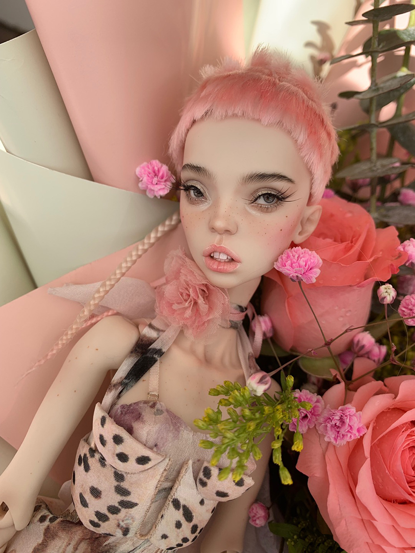 SD BJD doll 1/4 Land  A birthd - Resin Art Baby ulasan dan harga