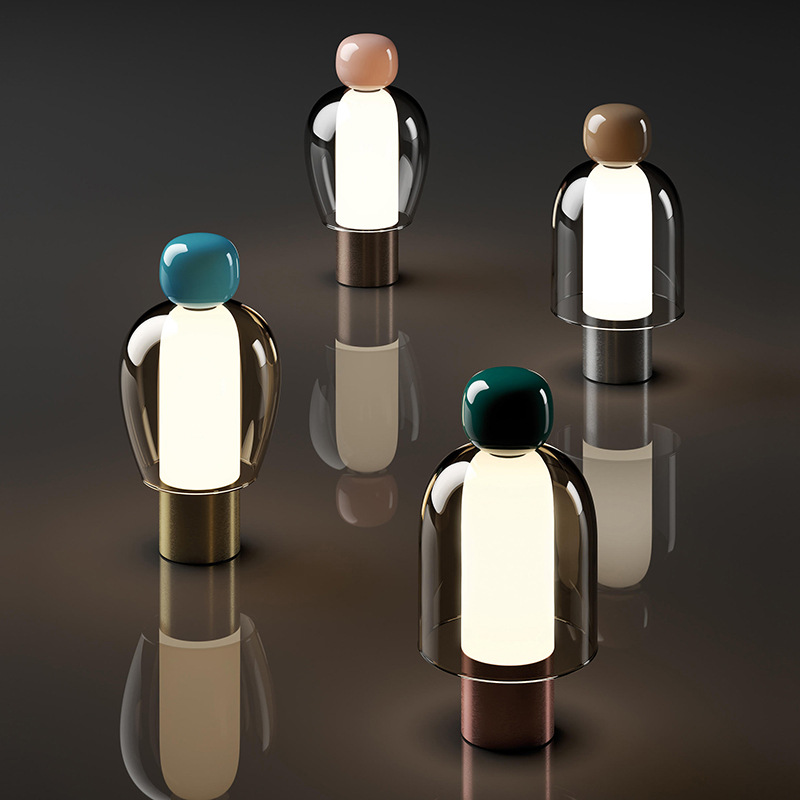 Easy Peasy Table Lamp Nordic U - Resin Art On Floor ulasan dan harga