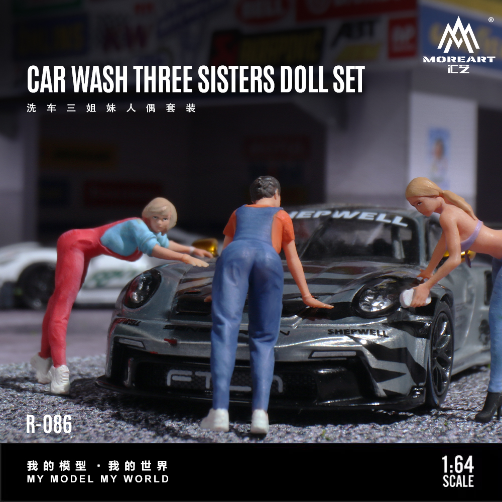 More Art 1:64 Three Sisters Ca - Resin Art And Decor ulasan dan harga