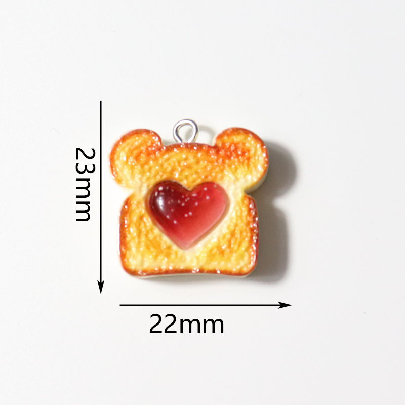 10pcs Resin Plastic Bread Pend - Resin Art And Decor ulasan dan harga