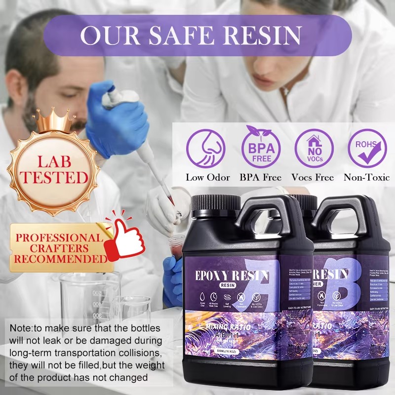 Easy Mix 1:1 Epoxy Resin Kit C - Uv Resin Clear Hard ulasan dan harga
