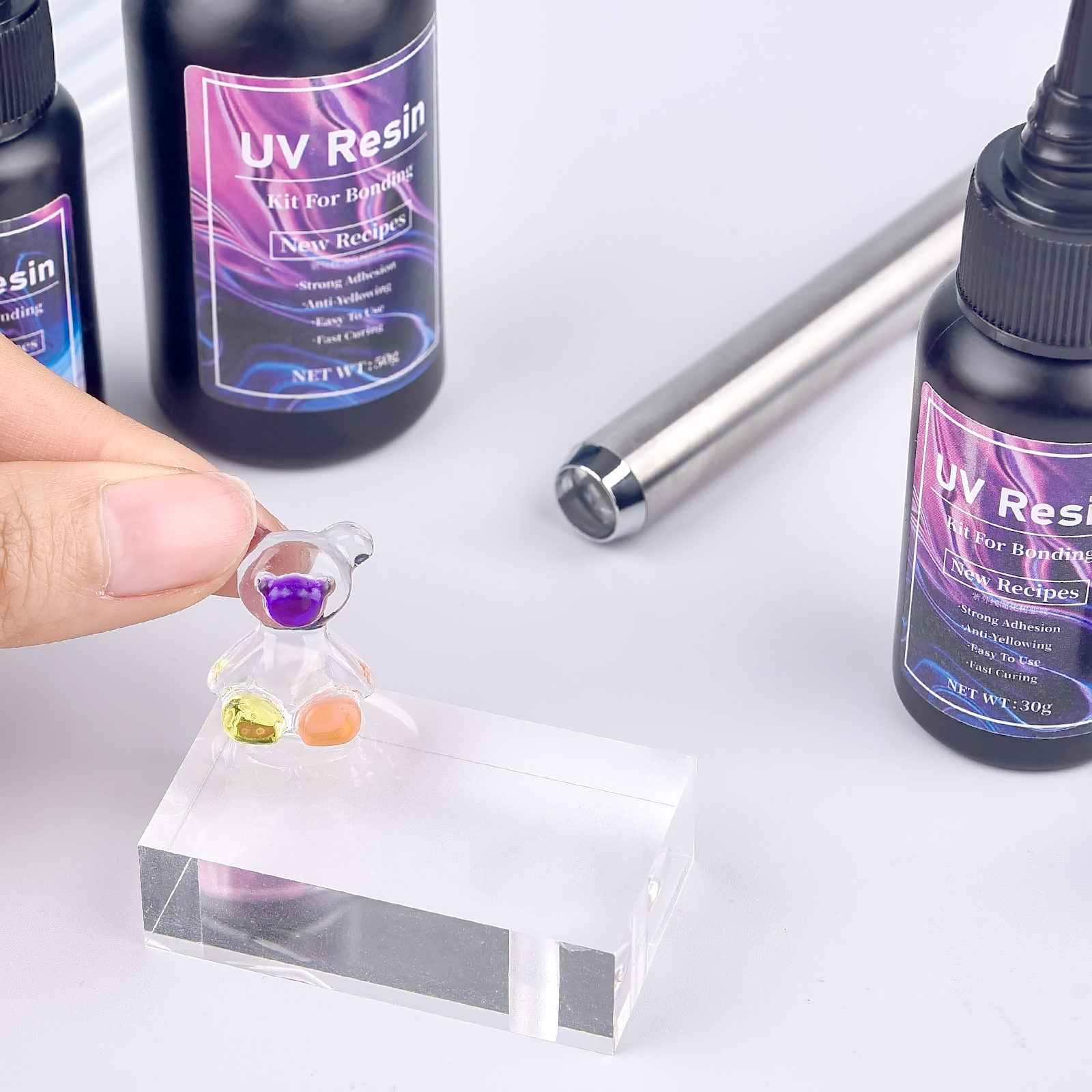 UV Bonding Welding Glue Super  - Uv Resin Clear Hard ulasan dan harga