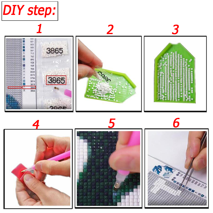 DIY Diamond Embroidery fantasy - Resin Art Watch ulasan dan harga