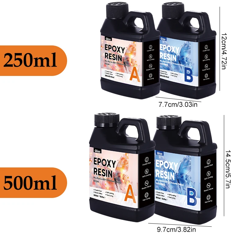 Anti-Yellowing Crystal Clear E - Resin Art And Jewelry ulasan dan harga