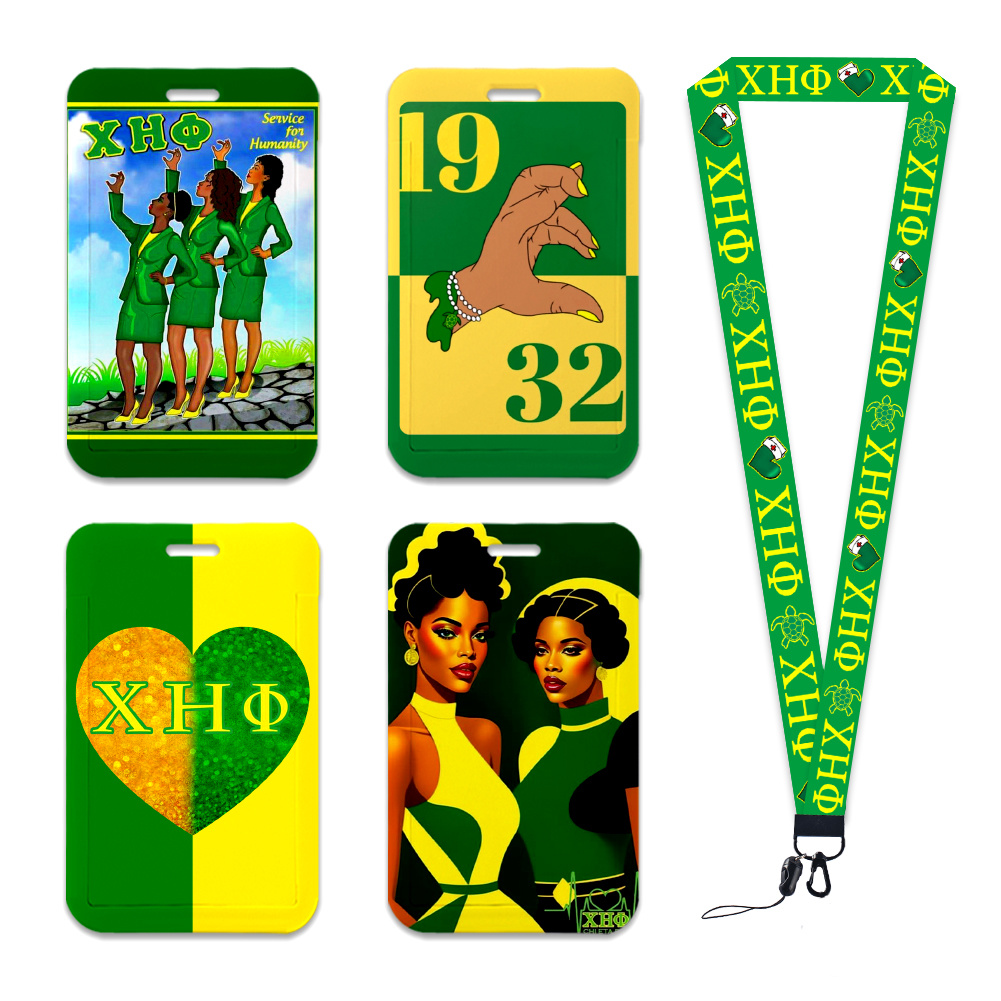 Chi Eta Phi Sorority Work Card - Resin Art Name ulasan dan harga