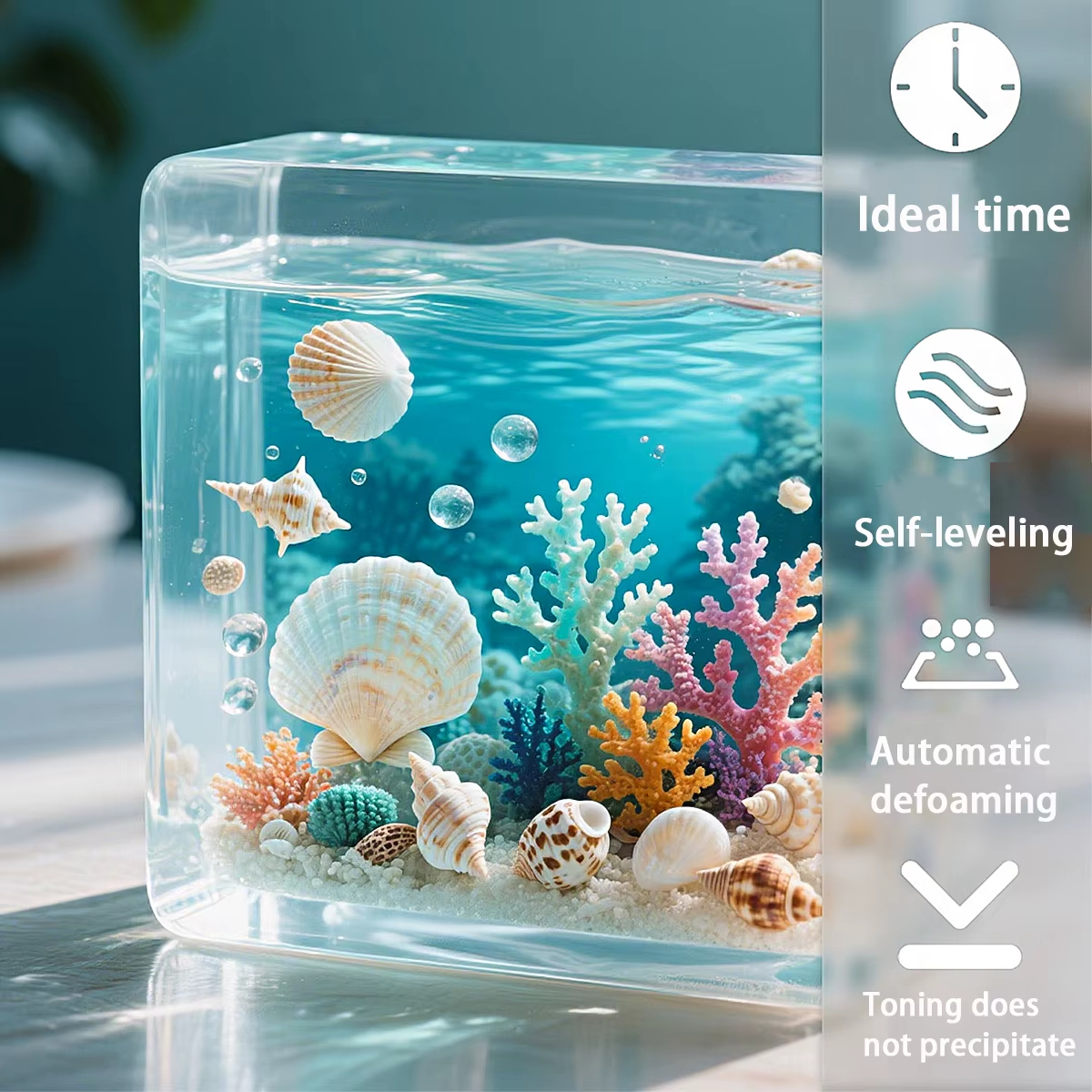 17.6oz/33.8oz AB Resin Epoxy G - Resin Art And Jewelry ulasan dan harga