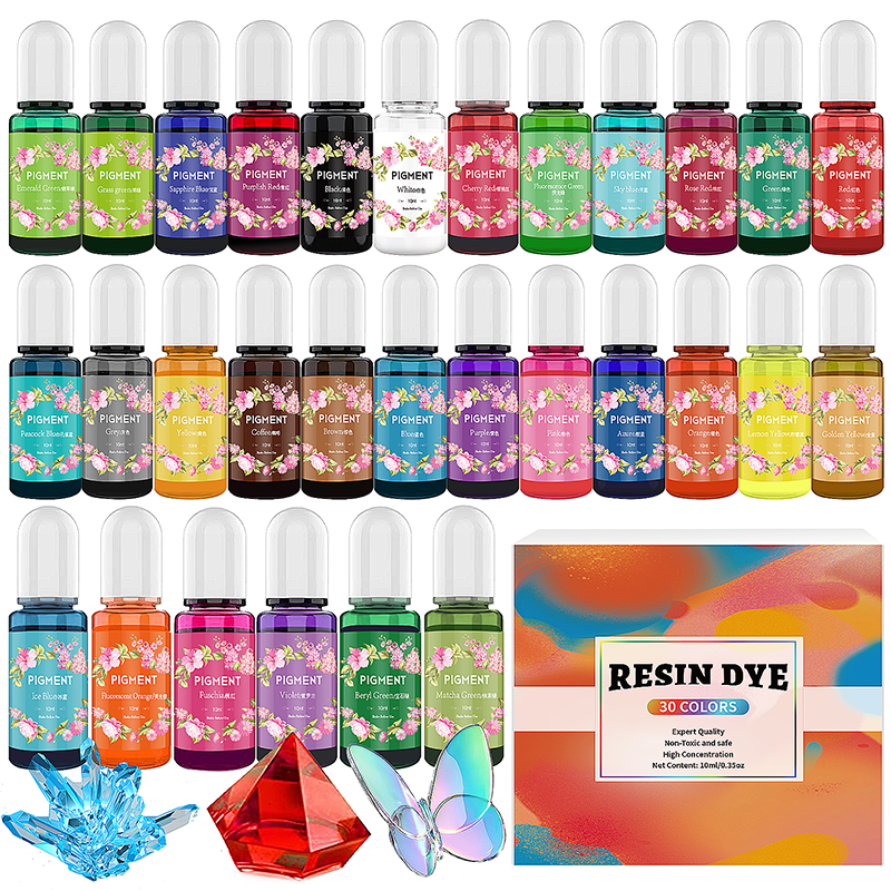 DIY Epoxy Resin Pigment Kit Ca - Resin Art And Jewelry ulasan dan harga