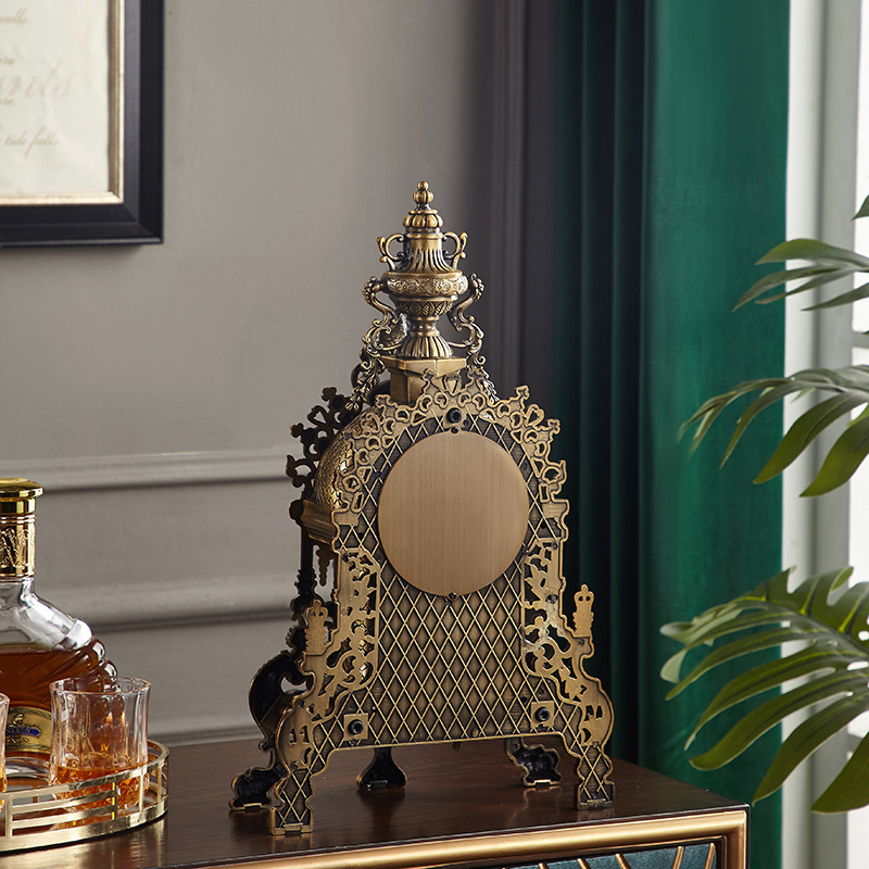 Large Creative Retro Table clo - Resin Art Clock ulasan dan harga