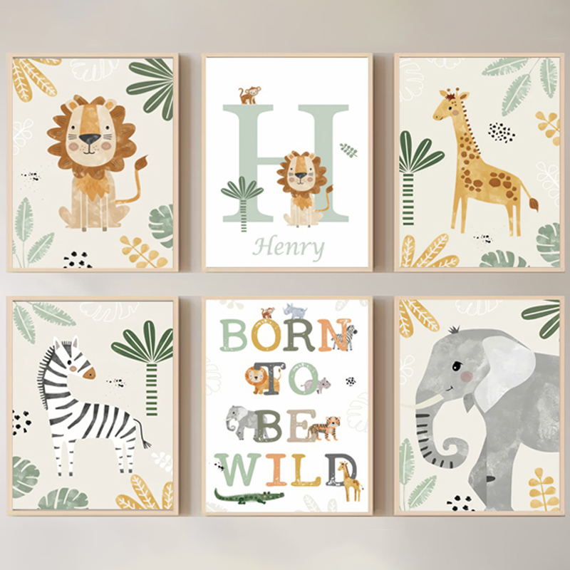 Baby Name Customized Poster Ju - Resin Art Name ulasan dan harga