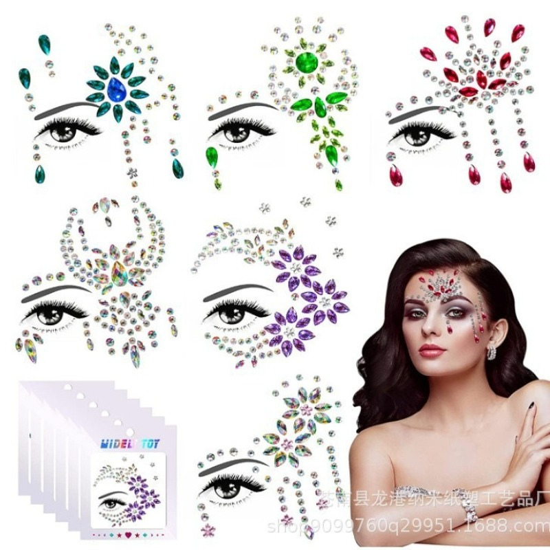 Acrylic Resin Face Gems Rhines - Resin Art And Jewelry ulasan dan harga