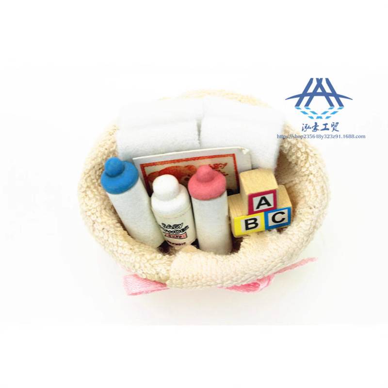 1:12 Cute Mini Milk Powder Bab - Resin Art Baby ulasan dan harga