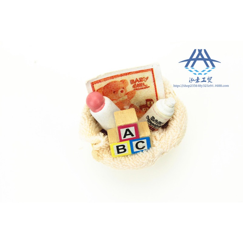 1:12 Cute Mini Milk Powder Bab - Resin Art Baby ulasan dan harga