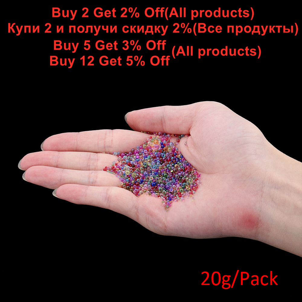 10/20g 0.4-3mm Mini Bubble Bal - Resin Art And Jewelry ulasan dan harga