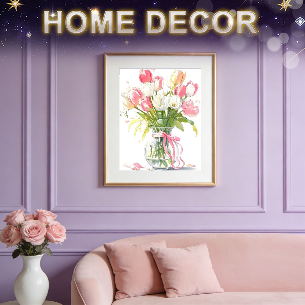 HUACAN Diamond Art Painting Ro - Resin Art For Rose ulasan dan harga