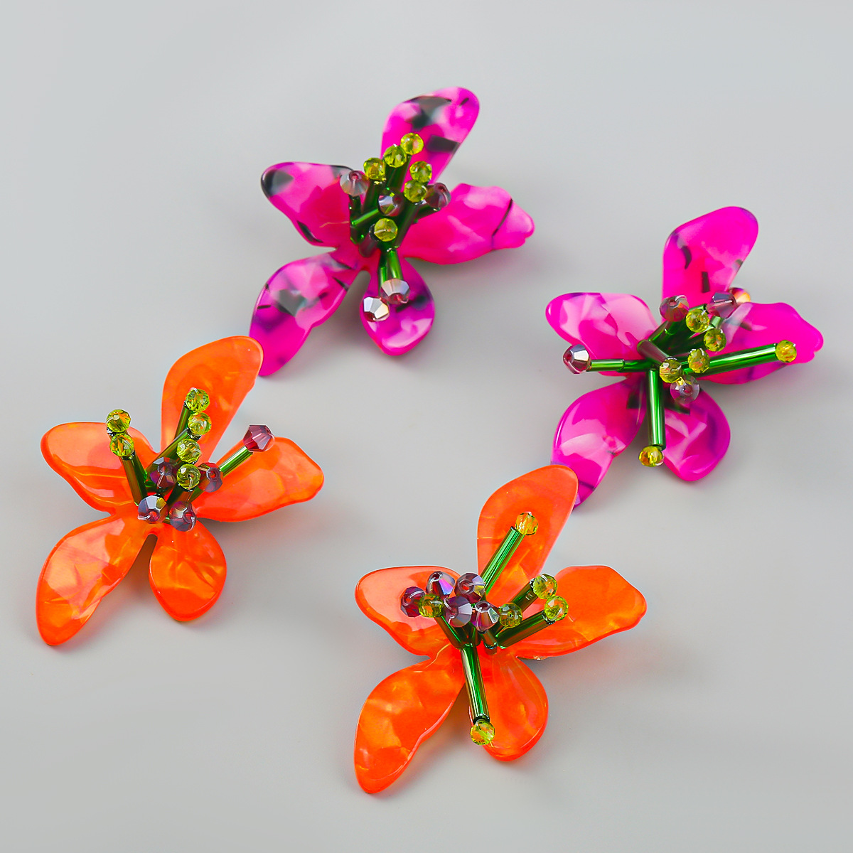 New resin glass tube braided e - Resin Art Necklace ulasan dan harga
