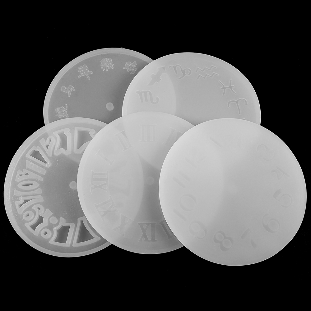 1Pcs Clock Resin Epoxy Molds M - Resin Art Clock ulasan dan harga