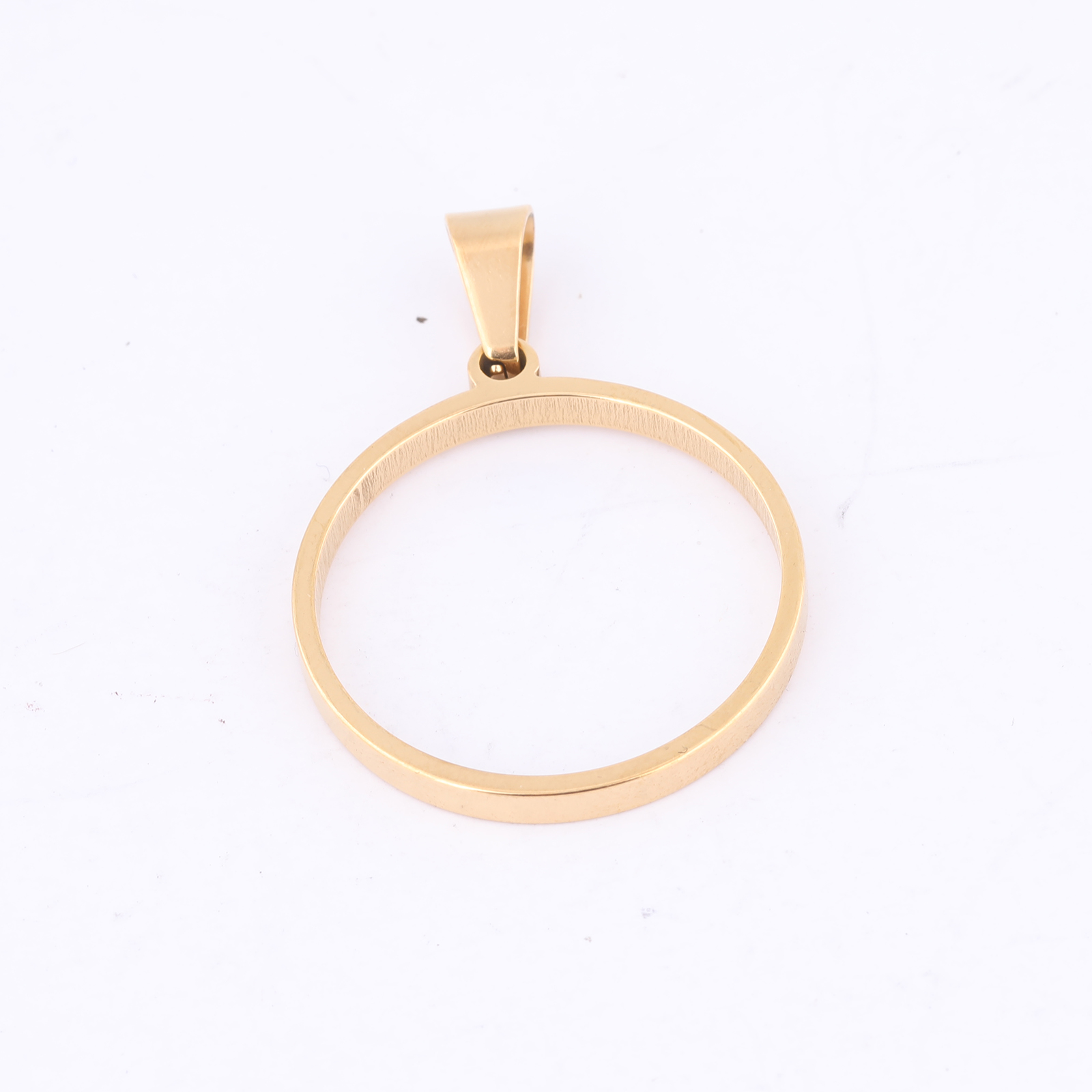 10pcs 25mm Round Open Bezel Ch - Resin Art Pendant ulasan dan harga