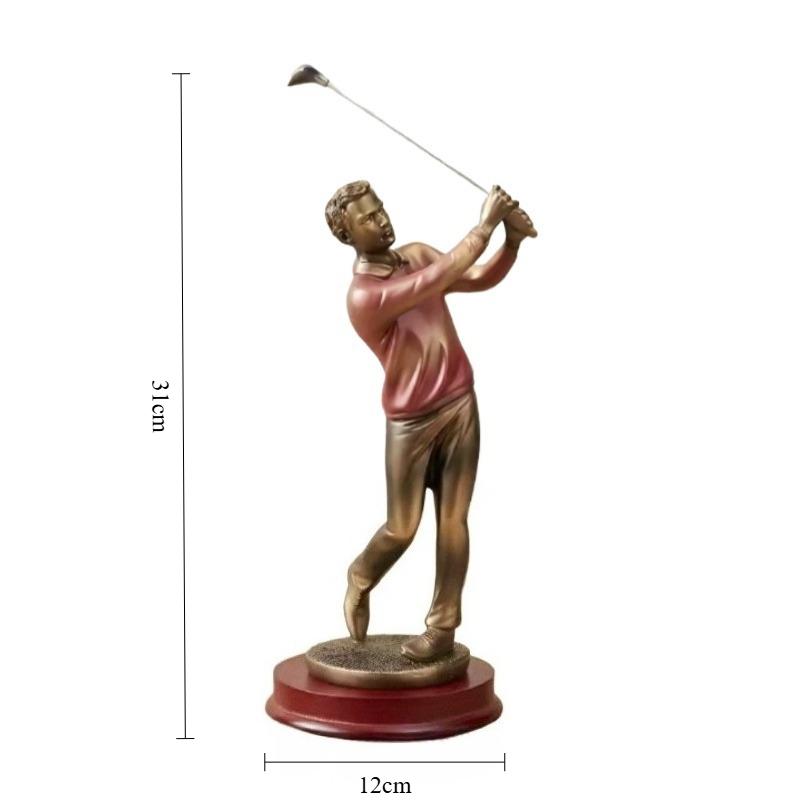 Nordic Art Home Decor Golfing  - Resin Art Name ulasan dan harga