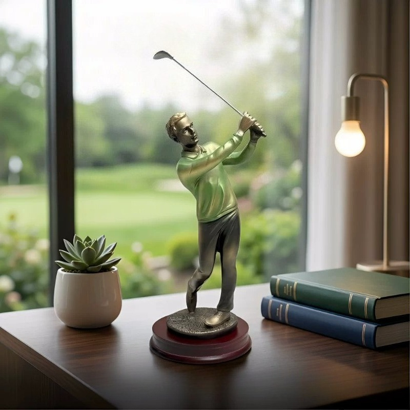 Nordic Art Home Decor Golfing  - Resin Art Name ulasan dan harga