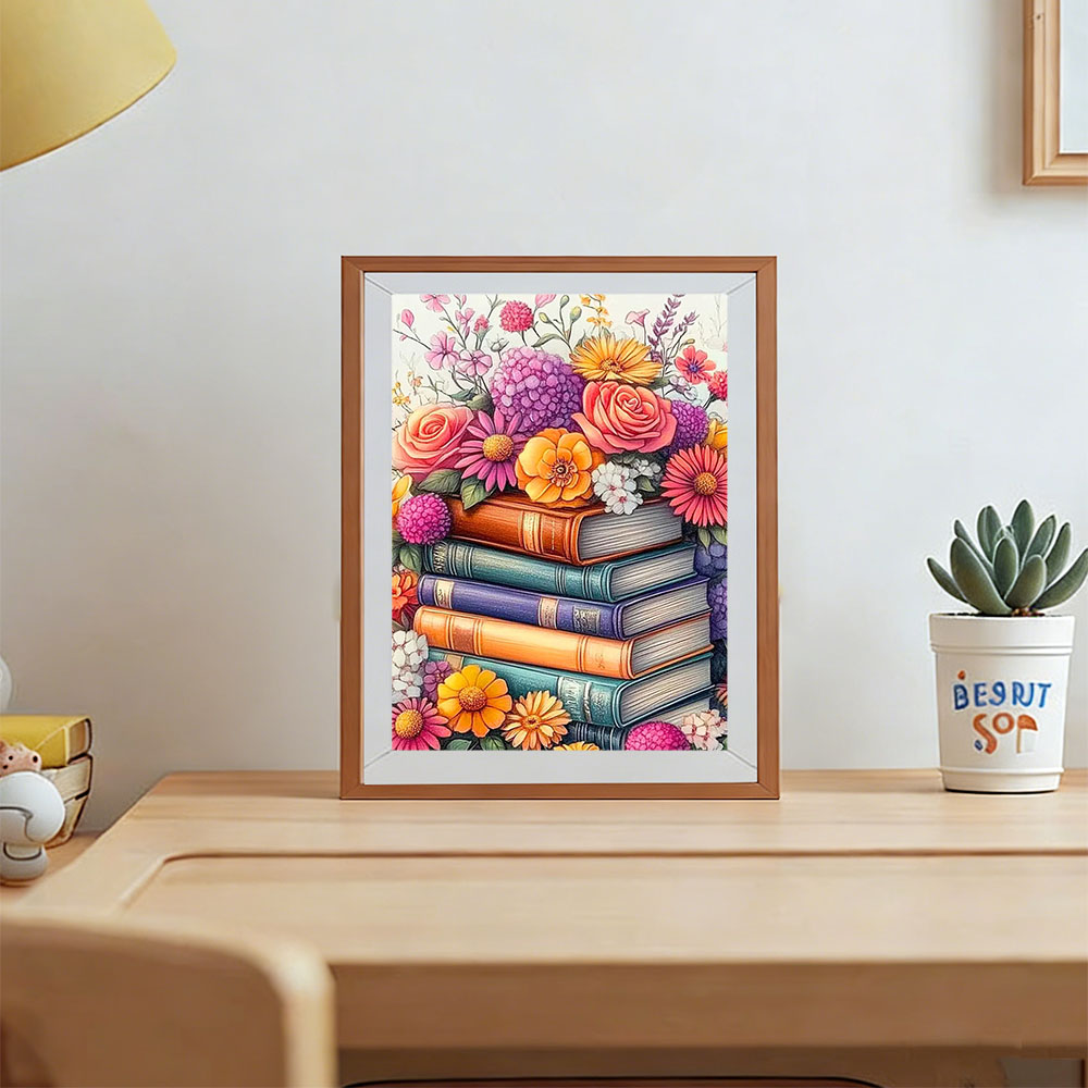 AZQSD Diamond Painting Rose Fl - Resin Art For Rose ulasan dan harga