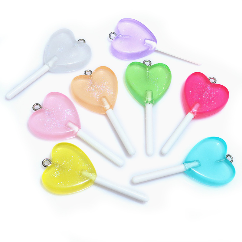 10pcs Resin Pendants Shiny Rou - Resin Art Pendant ulasan dan harga