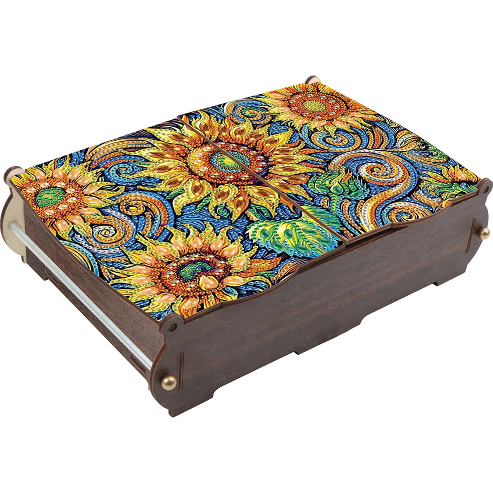 DIY Diamond Art Wooden Box Dia - Resin Art Necklace ulasan dan harga