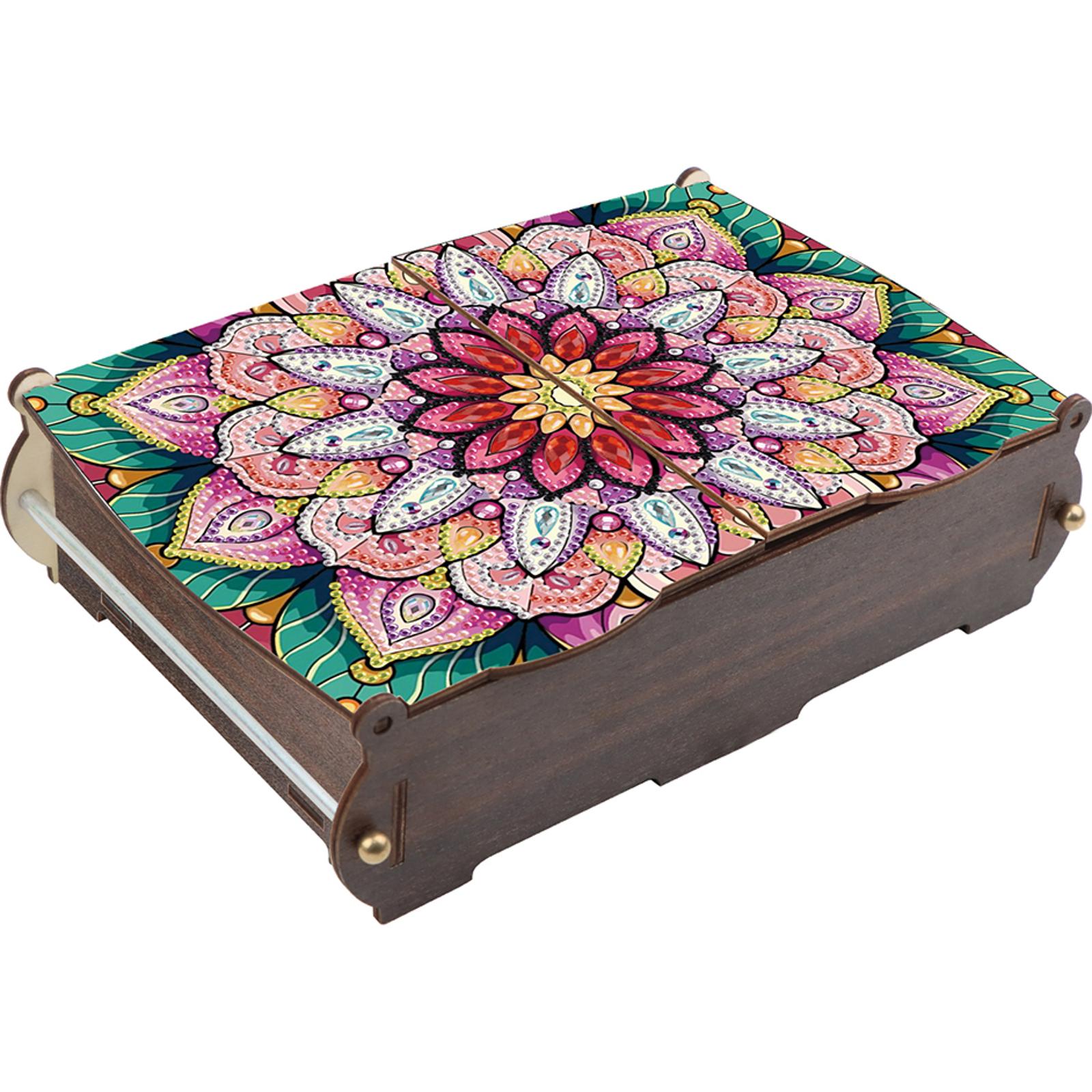 DIY Diamond Art Wooden Box Dia - Resin Art Necklace ulasan dan harga