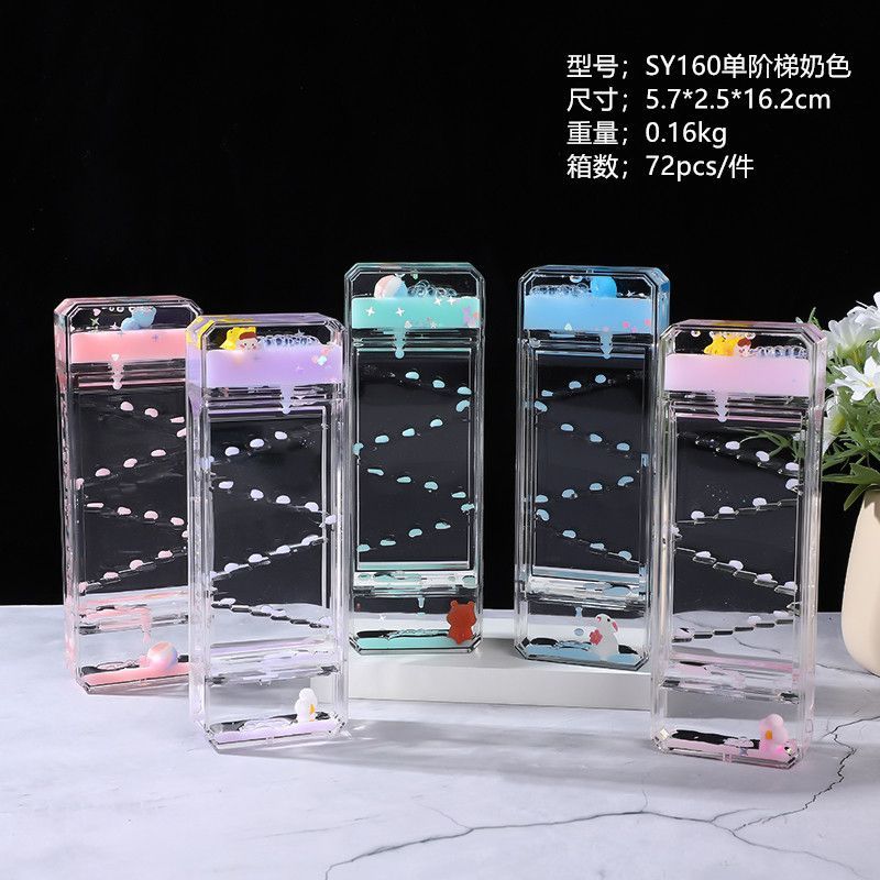 Creative cute slide oil leak d - Resin Art Clock ulasan dan harga