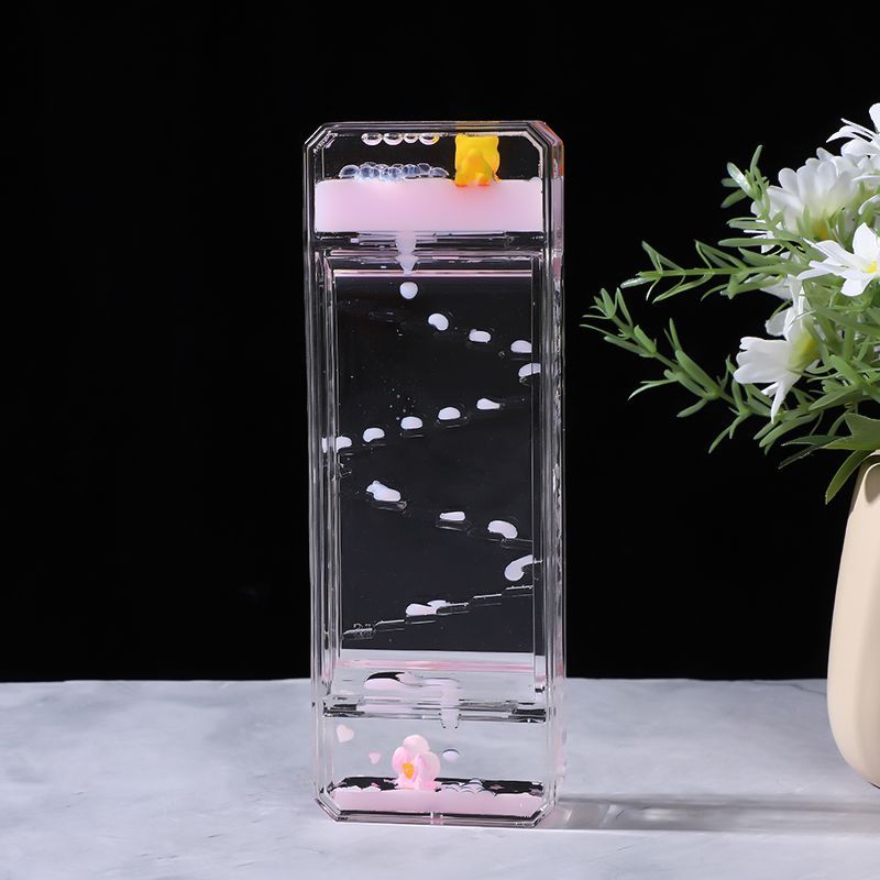 Creative cute slide oil leak d - Resin Art Clock ulasan dan harga