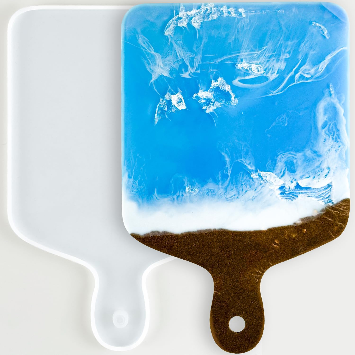 DIY Crystal Epoxy Silicone Mol - Resin Art Watch ulasan dan harga