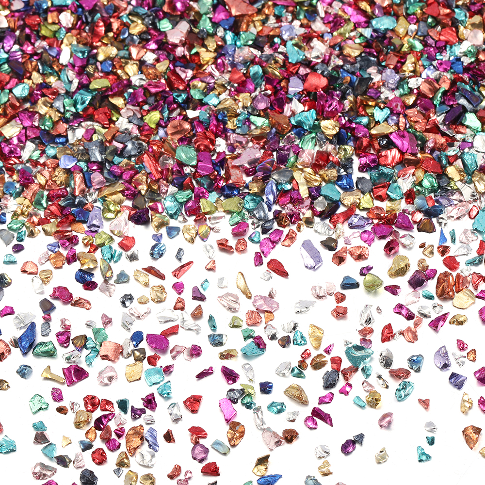 20g Crushed Glass Stones 26 Co - Resin Art And Jewelry ulasan dan harga
