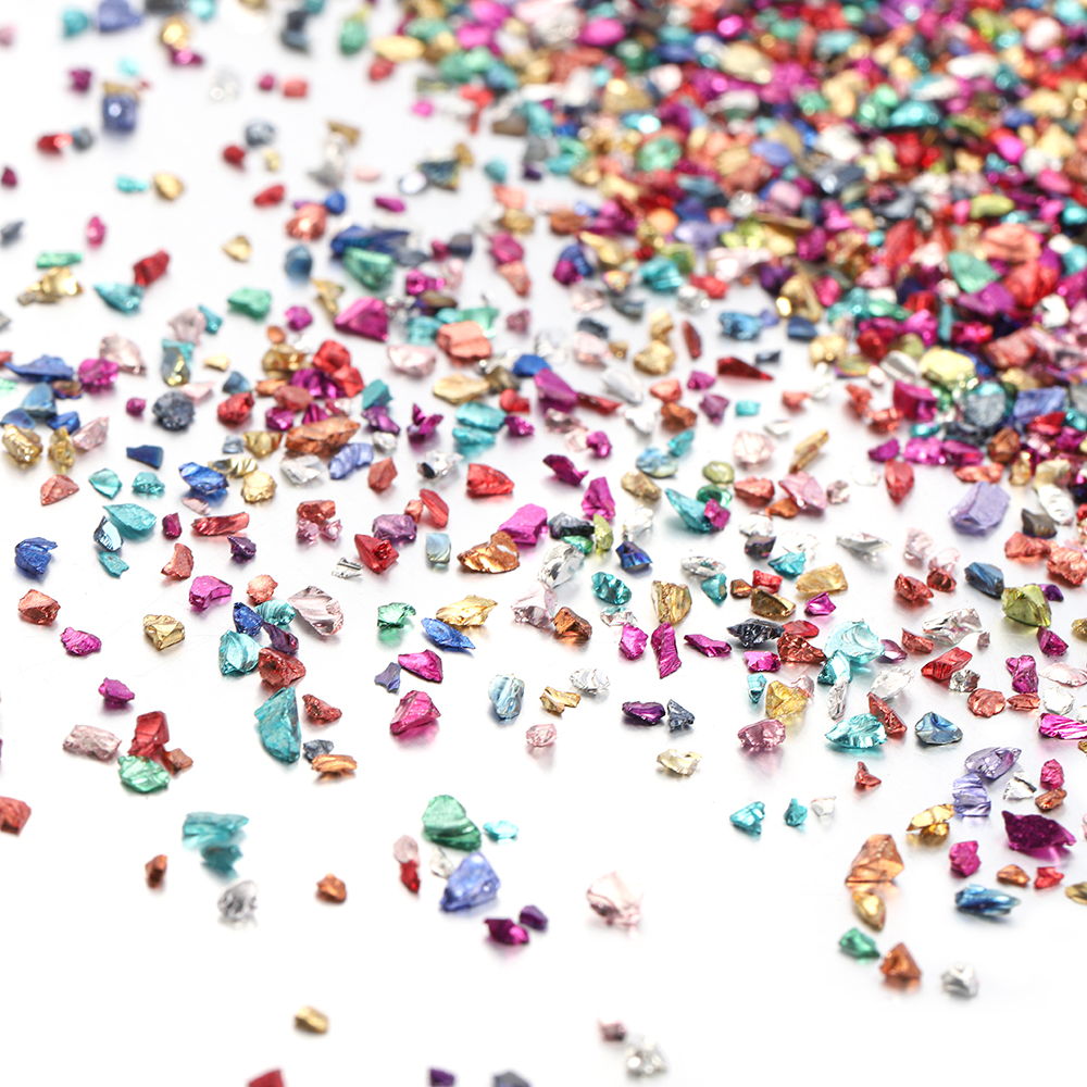 20g Crushed Glass Stones 26 Co - Resin Art And Jewelry ulasan dan harga