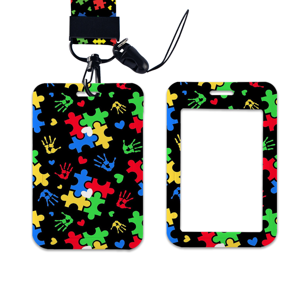 Work Card Holder Autism Awaren - Resin Art Name ulasan dan harga