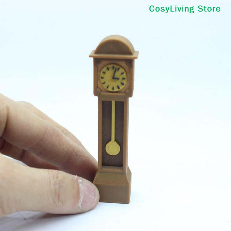 Mini Retro Standing Clock Desk - Resin Art Watch ulasan dan harga