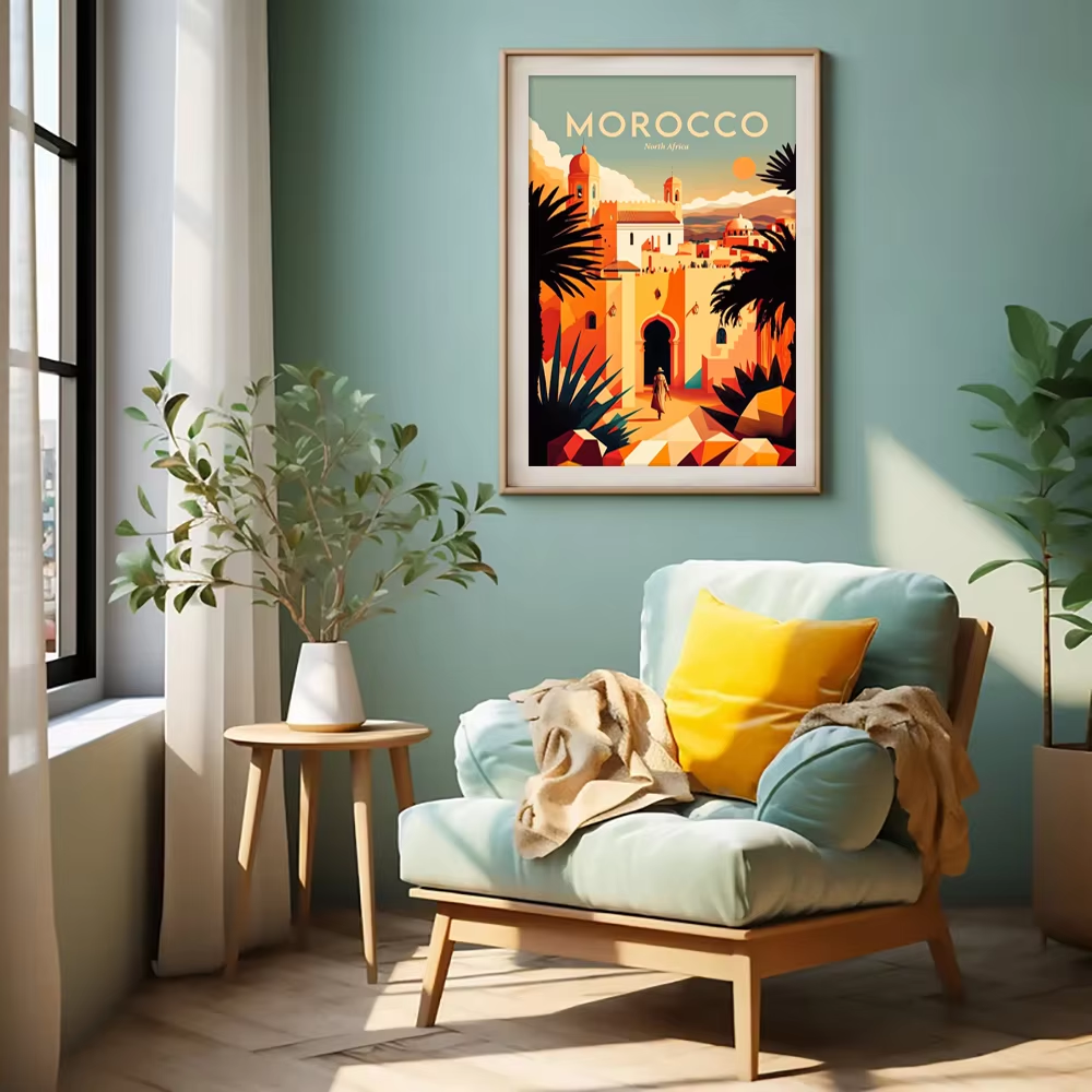 Flower Market Poster Printing  - Resin Art Name ulasan dan harga