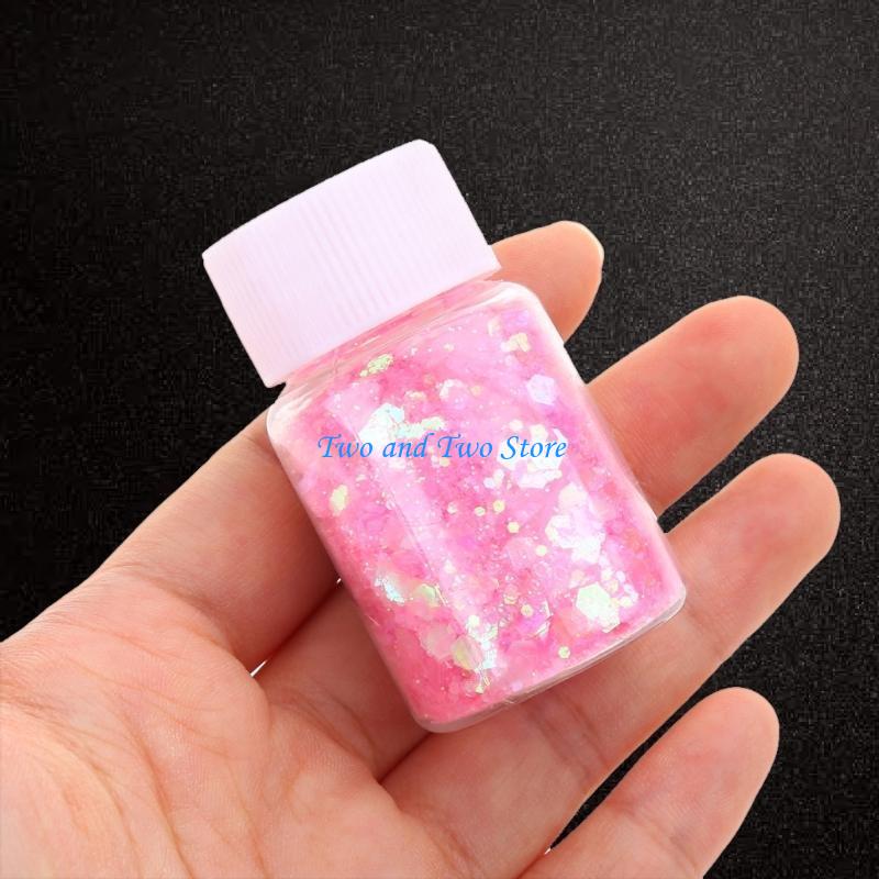 HX6F Chunky Glitter Craft for  - Resin Art A Keychain ulasan dan harga