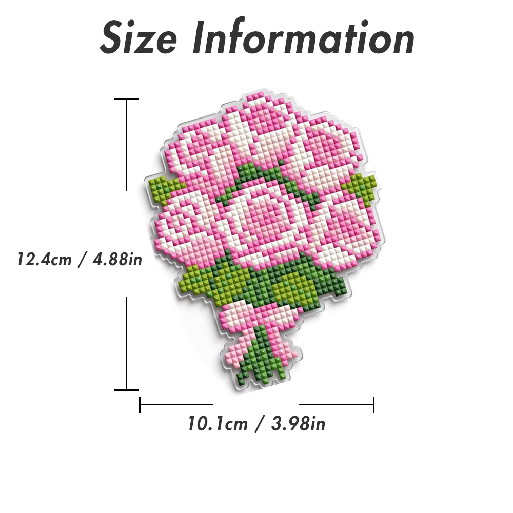 ForeverYoung Pink Rose Bouquet - Resin Art For Rose ulasan dan harga