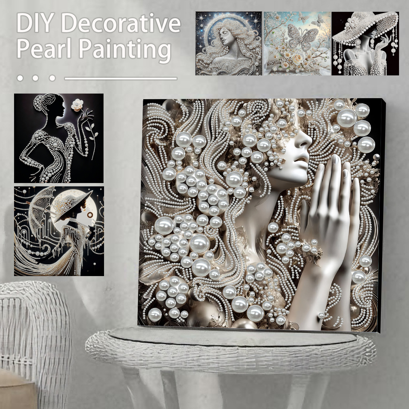 DIY Ladies Pearl Diamond Paint - Resin Art Supplies ulasan dan harga