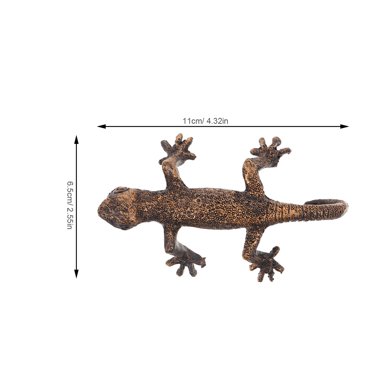 Gecko Wall Hanging Garden Deco - Resin Art And Decor ulasan dan harga