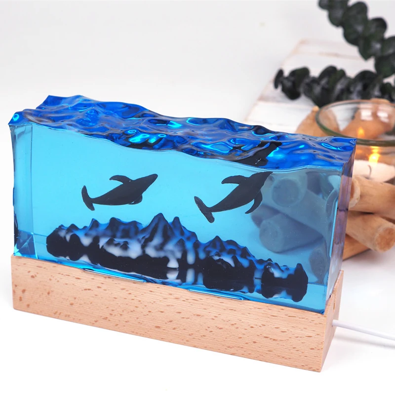 Sea Wave Resin Molds Epoxy Res - Resin Art Table ulasan dan harga